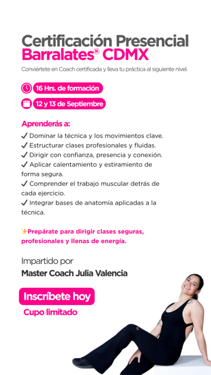 Certificación Barralates – CDMX 2026